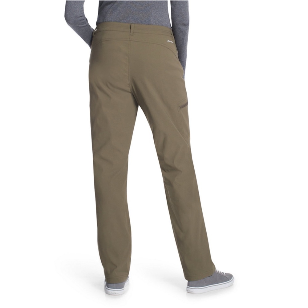 *SOLD* NWT Eddie Bauer Rainier Lined UPF 50 Pants Green Size 14 - Picture 2 of 2